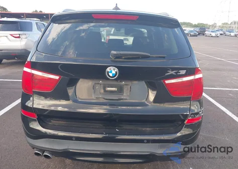 2017 BMW X3 xDrive35I из США, поврежденный, VIN 5UXWX7C32H0W39494